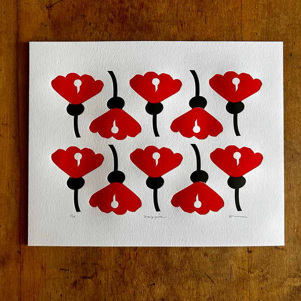 Poppies 8x10