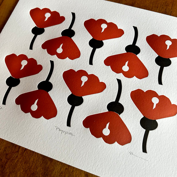 Poppies 8x10